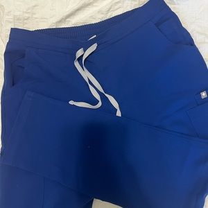 FIGS Royal Blue Petite Yola Scrub Pants